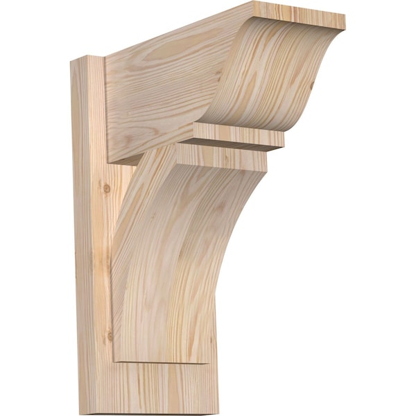 Ekena Millwork Thorton Traditional Smooth Outlooker, Douglas Fir, 7 1/2"W x 14"D x 18"H OUT08X14X18THR01SDF - main
